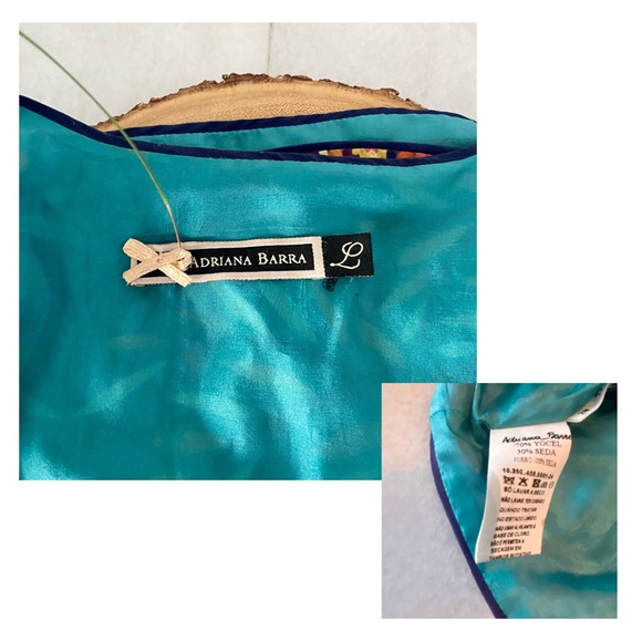 ADRIANA BARRA 🇧🇷 DESIGNER GORGEOUS TOP - Picture 13 of 14